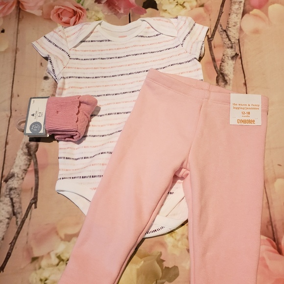 Gymboree Other - Nwt gymboree bodysuit leggings socks